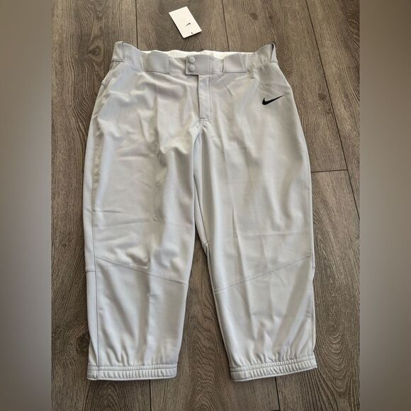 Nike Gray woman’s softball Athletic Pants - Picture 1 of 4